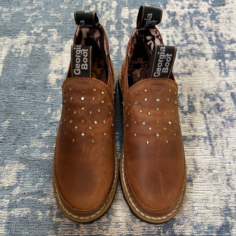 NWOT Studded Georgia Boot Romeos